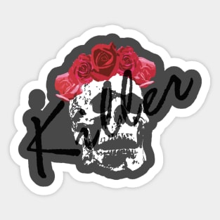 Killer Skull Sticker